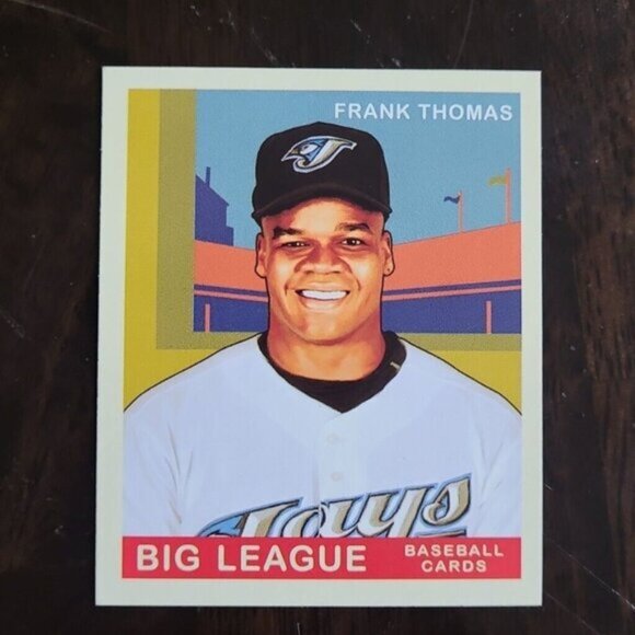 2007 Upper Deck Goudey Frank Thomas #114 Mini Green Back SP Toronto Blue Jays - Picture 1 of 2